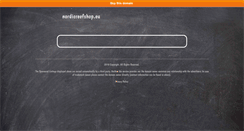 Desktop Screenshot of nordicreefshop.eu